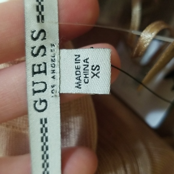 NWT Guess Crop top "Mirage cutout ottoman top" Size XS - Picture 5 of 7